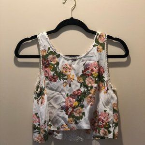 Free People Floral Tank Top